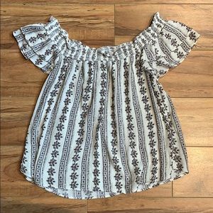 Socialite Off-The-Shoulder Top